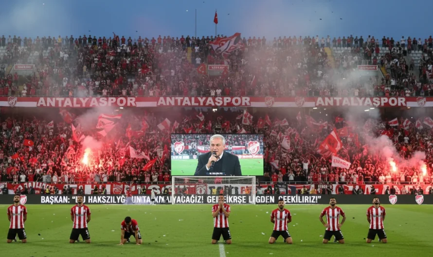 Antalyaspor’un Vedası ve Rıza Perçin’in Olay Yaratan Sözleri