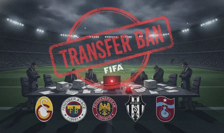 FIFA’dan Dört Türk Kulübüne Şok: Üç Dönem Boyunca Transfer Yasaklandı