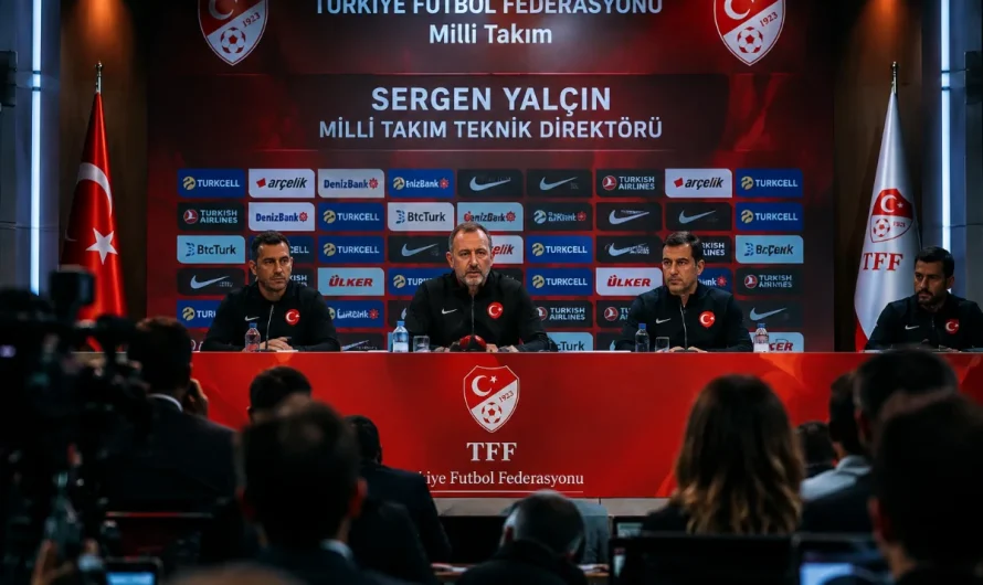 A Milli Takım’da Sergen Yalçın Dönemi: İşte Teknik Kadro Yapılanması